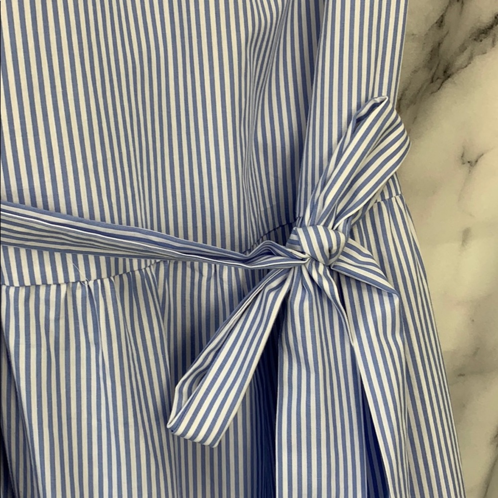 Sleeveless Stripped Midi Dress - Picture 3 of 8